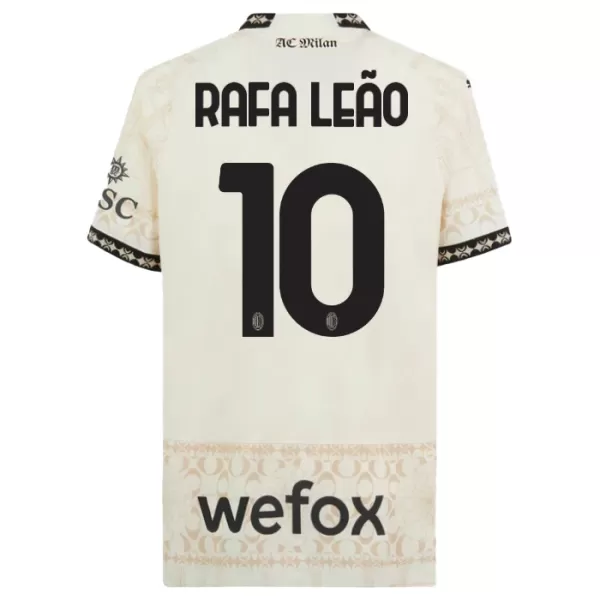 Dres AC Milan Rafael Leão 10 Četvrta 2023/24 Bijela