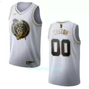 Dres za Košarku Boston Celtics Golden Edition Swingman Bijela Dres za Košarku Boston Celtics Golden Edition Swingman Bijela