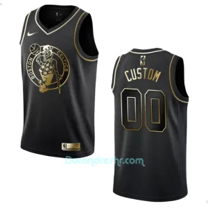 Dres za Košarku Boston Celtics Golden Edition Swingman Crno Dres za Košarku Boston Celtics Golden Edition Swingman Crno
