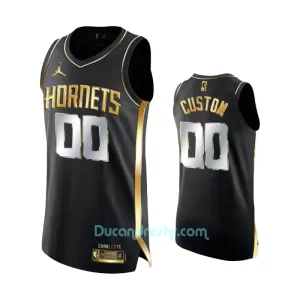 Limited Dres za Košarku Charlotte Hornets Golden Edition Swingman Crno Limited Dres za Košarku Charlotte Hornets Golden Edition Swingman Crno