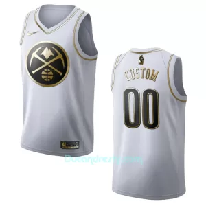 Limited Dres za Košarku Denver Nuggets Golden Edition Swingman Bijela