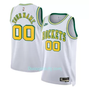 Dres za Košarku Houston Rockets Classic Edition Swingman Bijela Dres za Košarku Houston Rockets Classic Edition Swingman Bijela