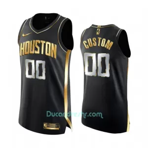 Limited Dres za Košarku Houston Rockets Golden Edition Swingman Crno Limited Dres za Košarku Houston Rockets Golden Edition Swingman Crno