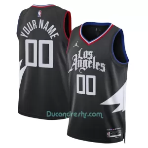 Dres za Košarku Los Angeles Clippers Statement Edition Swingman 2023/24 Crno Dres za Košarku Los Angeles Clippers Statement Edition Swingman 2023/24 Crno