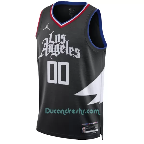 Dres za Košarku Los Angeles Clippers Statement Edition Swingman 2023/24 Crno