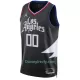 Dres za Košarku Los Angeles Clippers Statement Edition Swingman 2023/24 Crno