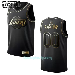 Dres za Košarku Los Angeles Lakers Dječji Golden Edition Swingman Crno Dres za Košarku Los Angeles Lakers Dječji Golden Edition Swingman Crno