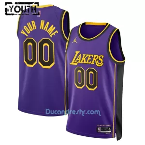 Dres za Košarku Los Angeles Lakers Dječji Statement Edition Swingman 2023/24 Plava Dres za Košarku Los Angeles Lakers Dječji Statement Edition Swingman 2023/24 Plava