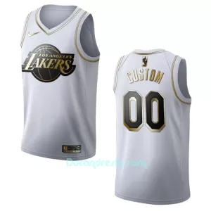 Dres za Košarku Los Angeles Lakers Golden Edition Swingman Bijela Dres za Košarku Los Angeles Lakers Golden Edition Swingman Bijela