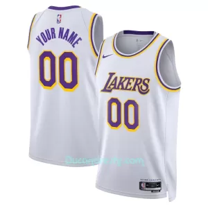 Dres za Košarku Los Angeles Lakers Icon Edition Swingman 2023/24 Bijela Dres za Košarku Los Angeles Lakers Icon Edition Swingman 2023/24 Bijela