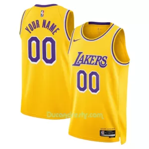 Dres za Košarku Los Angeles Lakers Icon Edition Swingman 2023/24 Žuti Dres za Košarku Los Angeles Lakers Icon Edition Swingman 2023/24 Žuti