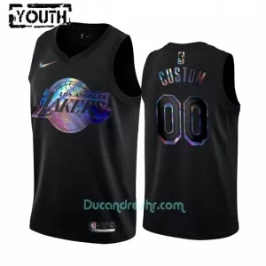 HWC Iridescent Dres za Košarku Los Angeles Lakers Dječji Swingman Crno HWC Iridescent Dres za Košarku Los Angeles Lakers Dječji Swingman Crno