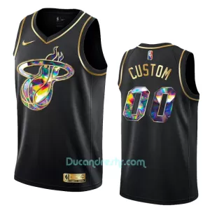 Dres za Košarku Miami Heat Diamond Edition Swingman Crno Dres za Košarku Miami Heat Diamond Edition Swingman Crno