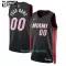 Dres za Košarku Miami Heat Dječji Icon Edition Swingman 2023/24 Crno