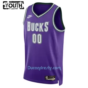 Dres za Košarku Milwaukee Bucks Dječji Classic Edition Swingman Ljubičasta