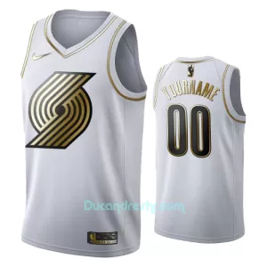Dres za Košarku Portland Trail Blazers Golden Edition Swingman Bijela