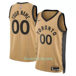 Dres za Košarku Toronto Raptors City Edition Swingman 2023/24 Zlato Dres za Košarku Toronto Raptors City Edition Swingman 2023/24 Zlato