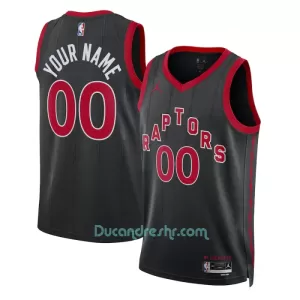 Dres za Košarku Toronto Raptors Statement Edition Swingman 2023/24 Crno Dres za Košarku Toronto Raptors Statement Edition Swingman 2023/24 Crno