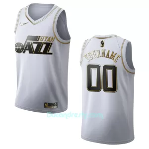 Dres za Košarku Utah Jazz Golden Edition Swingman Bijela Dres za Košarku Utah Jazz Golden Edition Swingman Bijela