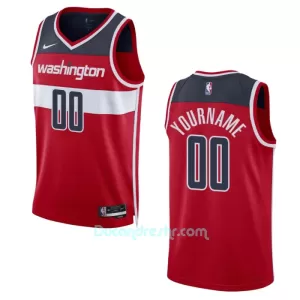 Dres za Košarku Washington Wizards Icon Edition Swingman 2023/24 Crvena