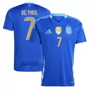 Dres Argentina Rodrigo de Paul 7 Gostujući 2024 Dres Argentina Rodrigo de Paul 7 Gostujući 2024