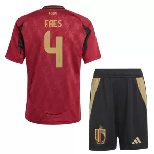 Dres Belgija Faes 4 Dječji Domaći UEFA Euro 2024 Dres Belgija Faes 4 Dječji Domaći UEFA Euro 2024