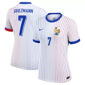 Dres Francuska Antoine Griezmann 7 Ženski Gostujući UEFA Euro 2024 Dres Francuska Antoine Griezmann 7 Ženski Gostujući UEFA Euro 2024