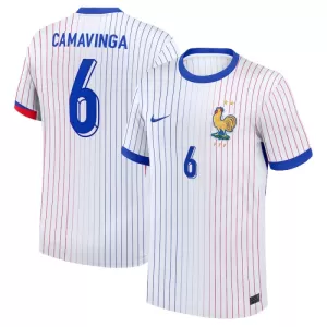 Dres Francuska Eduardo Camavinga 6 Gostujući UEFA Euro 2024 Dres Francuska Eduardo Camavinga 6 Gostujući UEFA Euro 2024