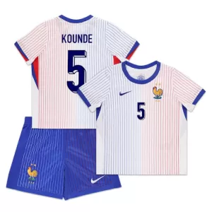 Dres Francuska Kounde 5 Dječji Gostujući UEFA Euro 2024 Dres Francuska Kounde 5 Dječji Gostujući UEFA Euro 2024