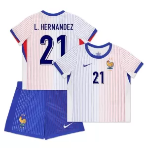 Dres Francuska L. Hernandez 21 Dječji Gostujući UEFA Euro 2024 Dres Francuska L. Hernandez 21 Dječji Gostujući UEFA Euro 2024