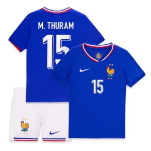 Dres Francuska M. Thuram 15 Dječji Domaći UEFA Euro 2024 Dres Francuska M. Thuram 15 Dječji Domaći UEFA Euro 2024