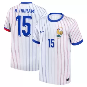 Dres Francuska M. Thuram 15 Gostujući UEFA Euro 2024 Dres Francuska M. Thuram 15 Gostujući UEFA Euro 2024