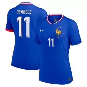 Dres Francuska Ousmane Dembélé 11 Ženski Domaći UEFA Euro 2024 Dres Francuska Ousmane Dembélé 11 Ženski Domaći UEFA Euro 2024
