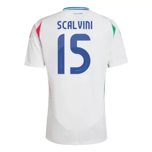 Dres Italija Giorgio Scalvini 15 Gostujući UEFA Euro 2024 Dres Italija Giorgio Scalvini 15 Gostujući UEFA Euro 2024