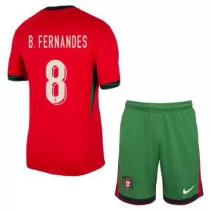 Dres Portugal Bruno Fernandes 8 Dječji Domaći UEFA Euro 2024 Dres Portugal Bruno Fernandes 8 Dječji Domaći UEFA Euro 2024