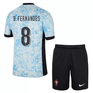 Dres Portugal Bruno Fernandes 8 Dječji Gostujući UEFA Euro 2024 Dres Portugal Bruno Fernandes 8 Dječji Gostujući UEFA Euro 2024