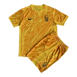 Dres Francuska Golmanski Dječji UEFA Euro 2024 Žuti Dres Francuska Golmanski Dječji UEFA Euro 2024 Žuti