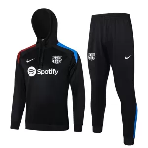 Barcelona Komplet trenirke s kapuljačom Dječji 2024/25 Crno Barcelona Komplet trenirke s kapuljačom Dječji 2024/25 Crno