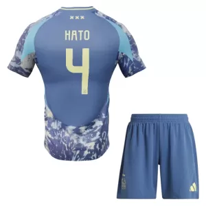 Dres Ajax Amsterdam Jorrel Hato 4 Dječji Gostujući 2024/25 Dres Ajax Amsterdam Jorrel Hato 4 Dječji Gostujući 2024/25
