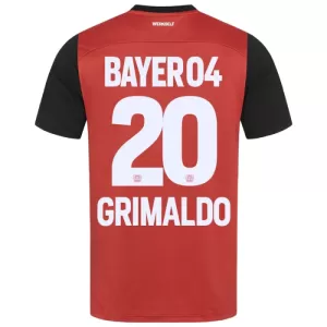 Dres Bayer 04 Leverkusen Alejandro Grimaldo 20 Domaći 2024/25 Dres Bayer 04 Leverkusen Alejandro Grimaldo 20 Domaći 2024/25
