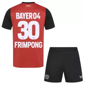Dres Bayer 04 Leverkusen Jeremie Frimpong 30 Dječji Domaći 2024/25 Dres Bayer 04 Leverkusen Jeremie Frimpong 30 Dječji Domaći 2024/25