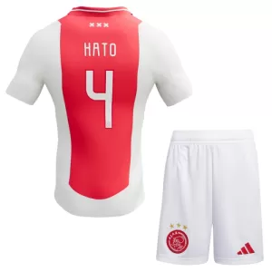 Dres Ajax Amsterdam Jorrel Hato 4 Dječji Domaći 2024/25 Dres Ajax Amsterdam Jorrel Hato 4 Dječji Domaći 2024/25