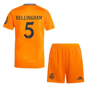 Dres Real Madrid Jude Bellingham 5 Dječji Gostujući 2024/25 Dres Real Madrid Jude Bellingham 5 Dječji Gostujući 2024/25