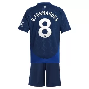 Dres Manchester United Bruno Fernandes 8 Dječji Gostujući 2024/25