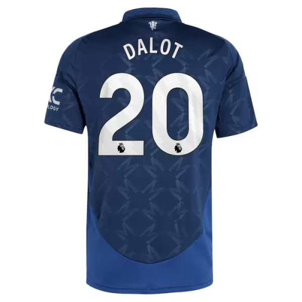 Dres Manchester United Diogo Dalot 20 Gostujući 2024/25