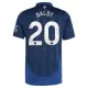 Dres Manchester United Diogo Dalot 20 Gostujući 2024/25