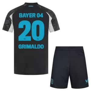 Dres Bayer 04 Leverkusen Alejandro Grimaldo 20 Dječji Treći 2024/25 Dres Bayer 04 Leverkusen Alejandro Grimaldo 20 Dječji Treći 2024/25