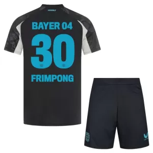 Dres Bayer 04 Leverkusen Jeremie Frimpong 30 Dječji Treći 2024/25 Dres Bayer 04 Leverkusen Jeremie Frimpong 30 Dječji Treći 2024/25