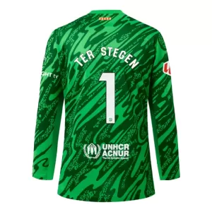 Dres FC Barcelona Marc-André ter Stegen 1 Golmanski Domaći 2024/25 Dugi Rukav Dres FC Barcelona Marc-André ter Stegen 1 Golmanski Domaći 2024/25 Dugi Rukav