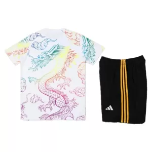 Dres Real Madrid Dječji 2024/25 Dragon Bijela